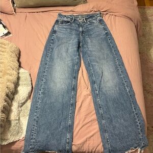 American Eagle Outfitters Light Blue Flare Jeans